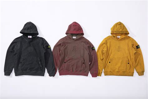 supreme x stone island